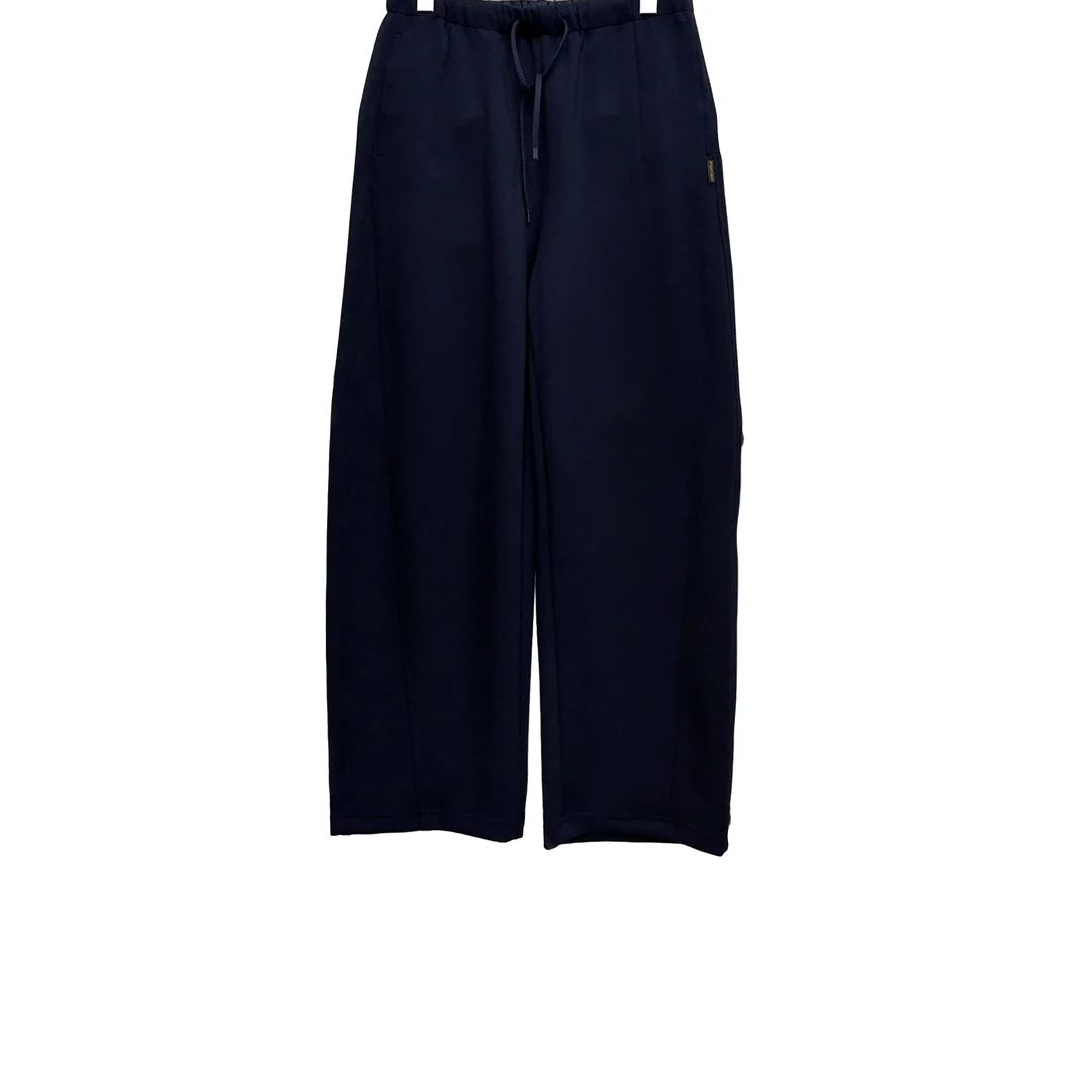 260028菲【麻尚】春款休闲风小香蕉裤简约百搭宽松