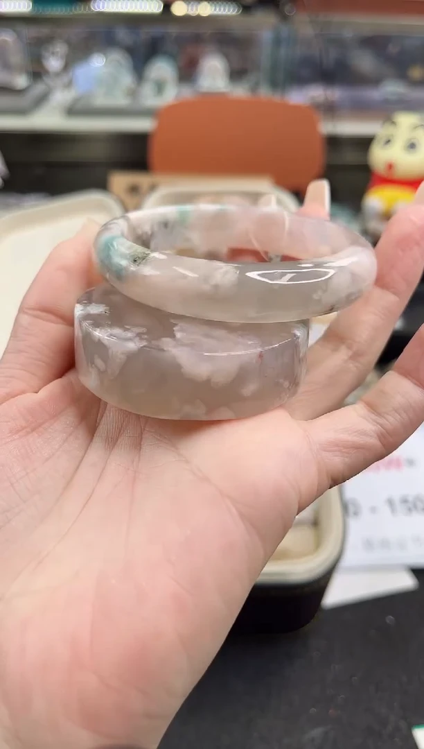 未镶嵌手镯石英质玉57圈口（赠品镯心）6887094
