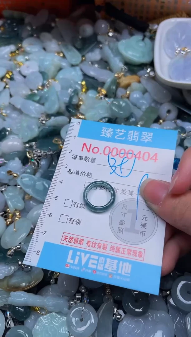 吊坠(不含链)未镶嵌翡翠404