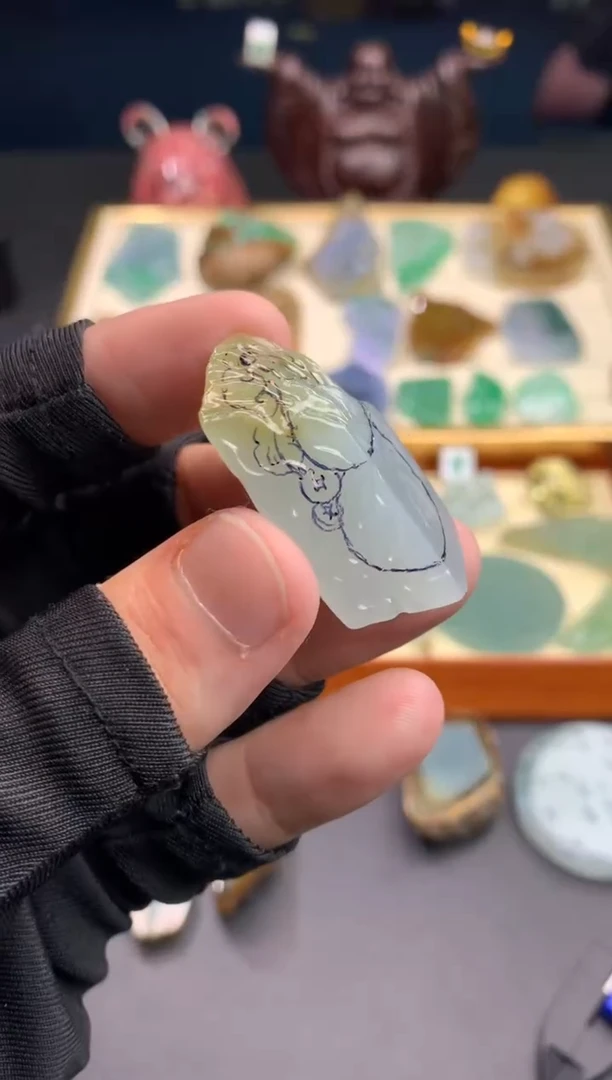 未镶嵌定制翡翠天然翡翠裸石（包工）