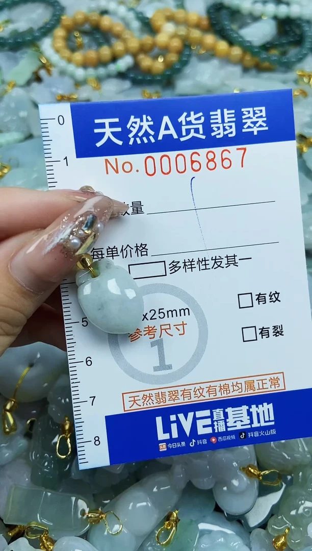 翡翠未镶嵌颈饰天然A货翡翠