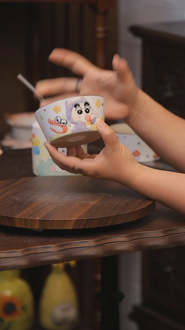 摆件景德镇釉下彩绘设计师款式陶瓷