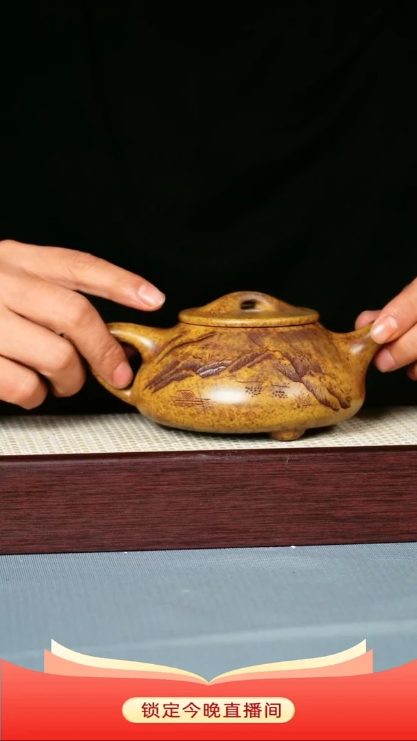 茶壶紫砂龙骨金砂柴烧 石瓢