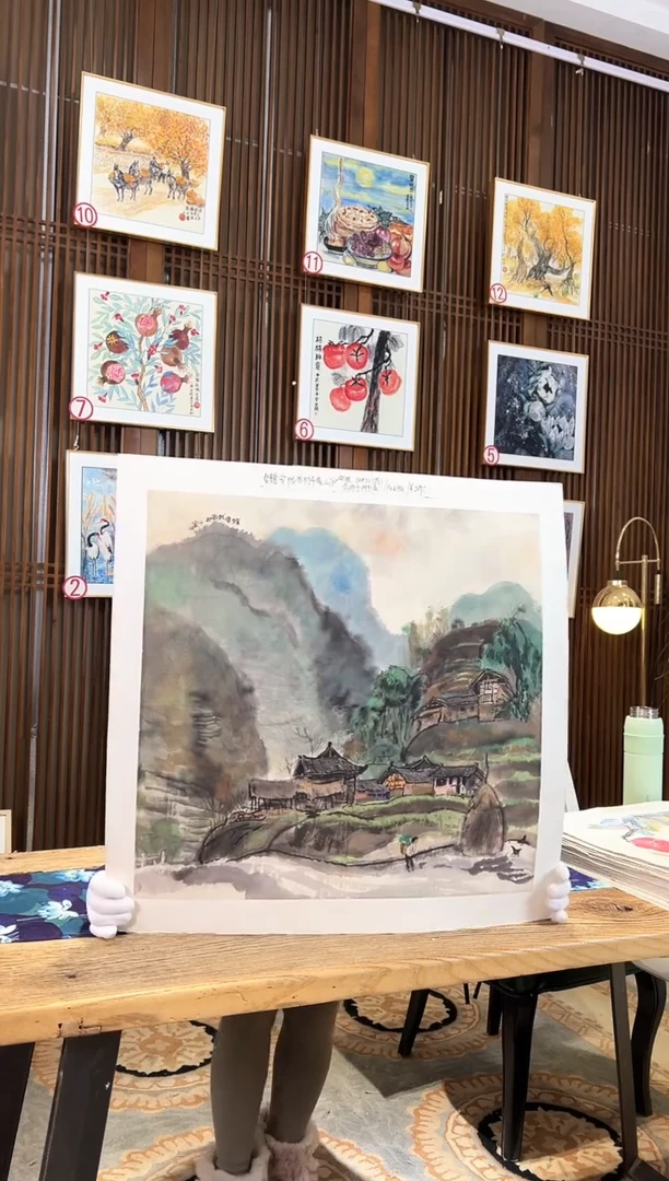 版画版画耿玉琨名章限量版画S