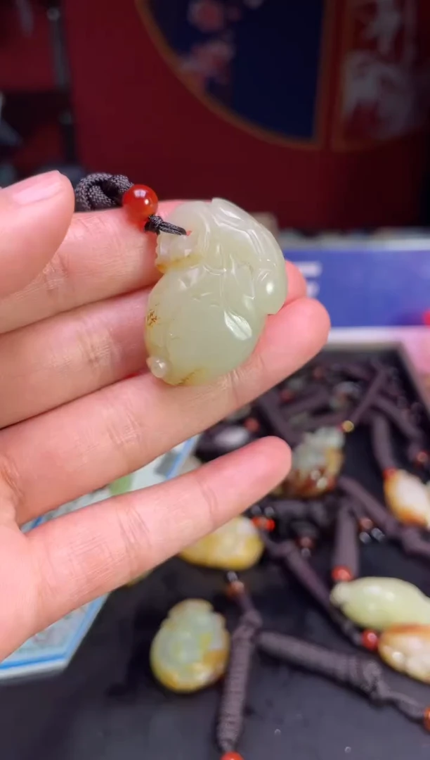 颈饰未镶嵌和田玉123