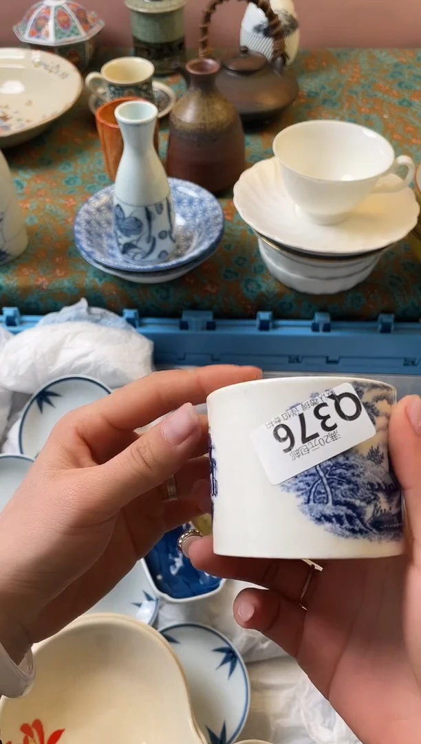 瓷片小****ა瓷器瓷器Q376