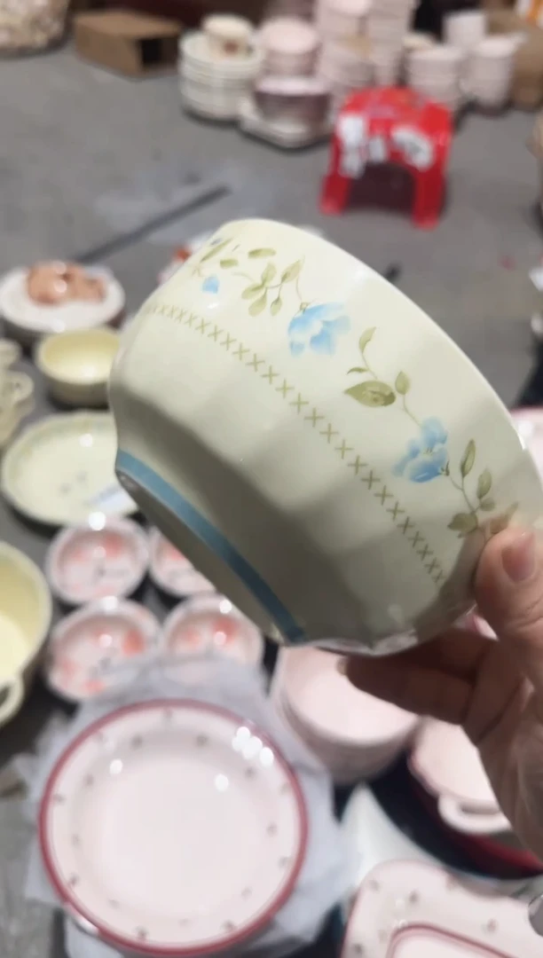 【6寸★4个】黑点针眼属正常陶瓷都有介意慎拍微瑕破损包赔