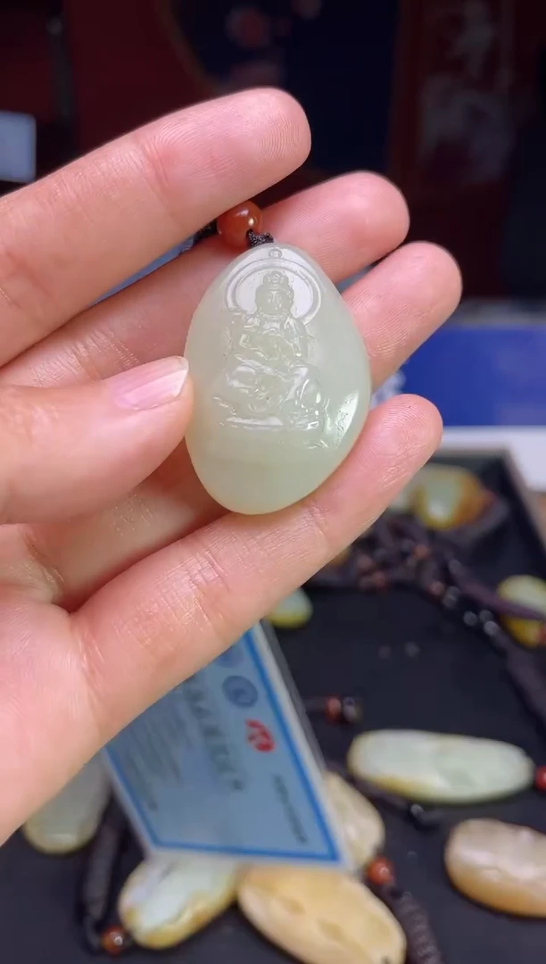 颈饰未镶嵌和田玉123