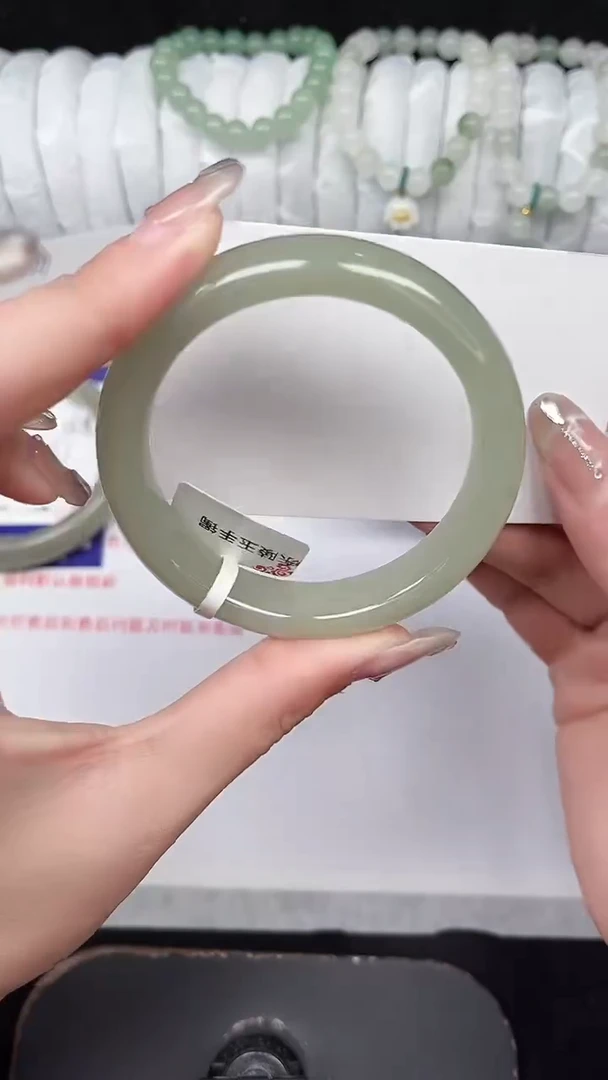 未镶嵌手镯石英质玉209-52/53