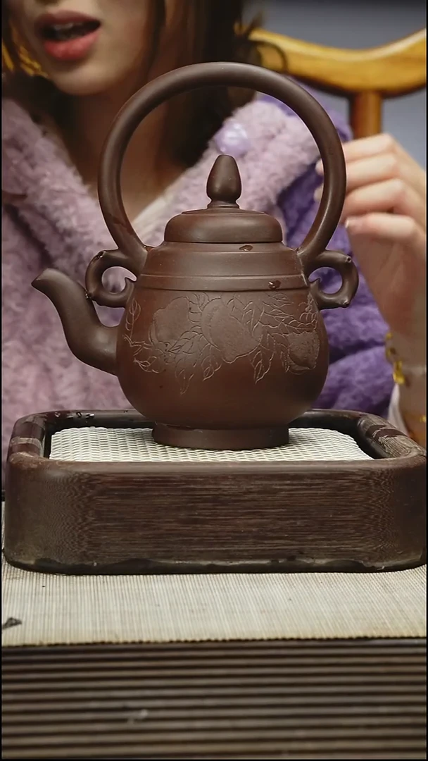 茶壶紫砂500CC