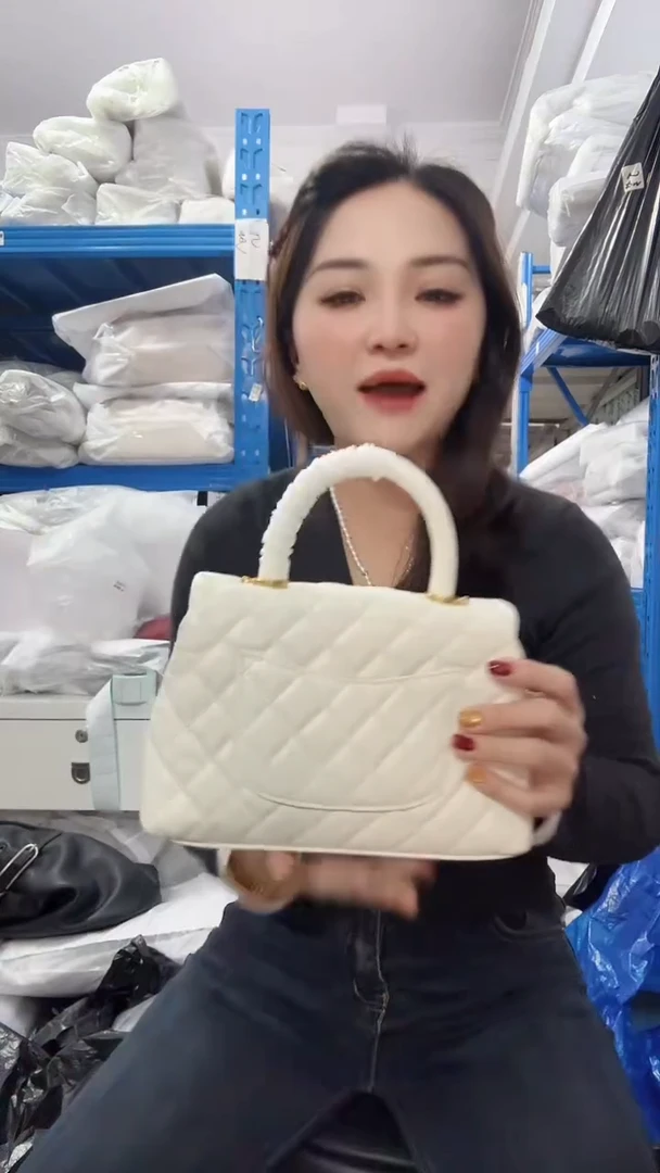 山羊皮（革）珊瑚店清斜挎包真皮包时尚百搭包包