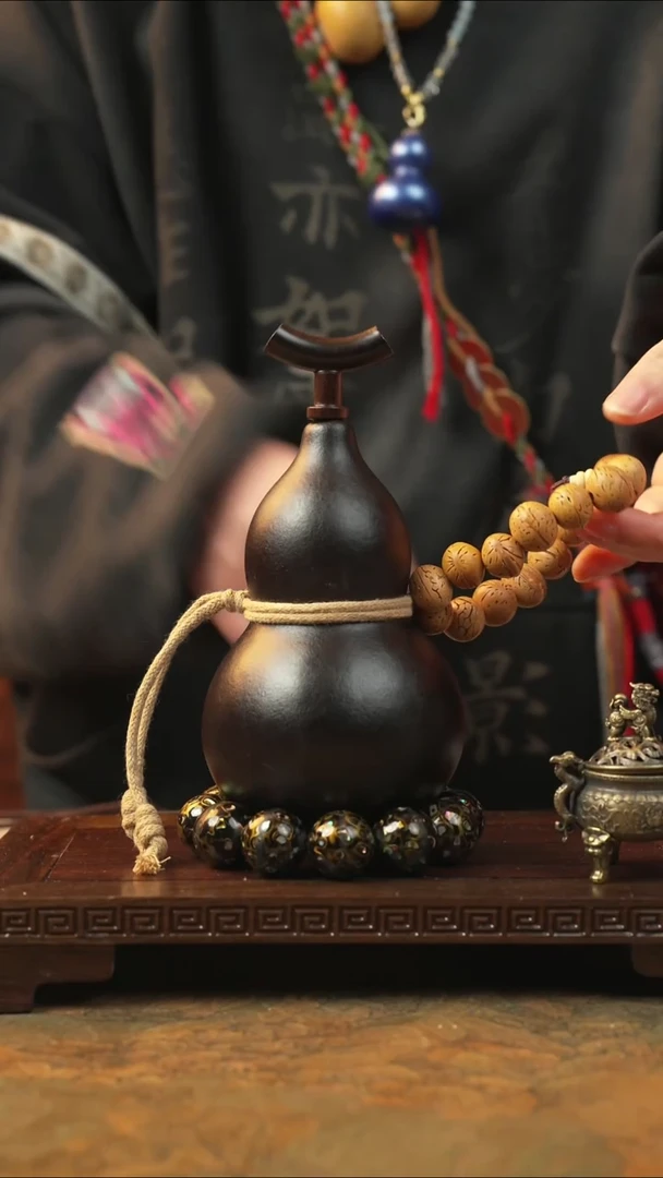 174大漆一物一拍记葫堂出品【不带手串】