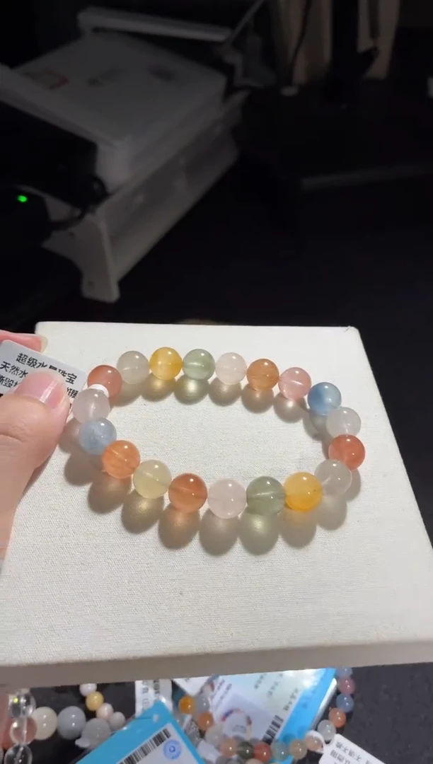 未镶嵌手链水晶219号多样性发一H10+