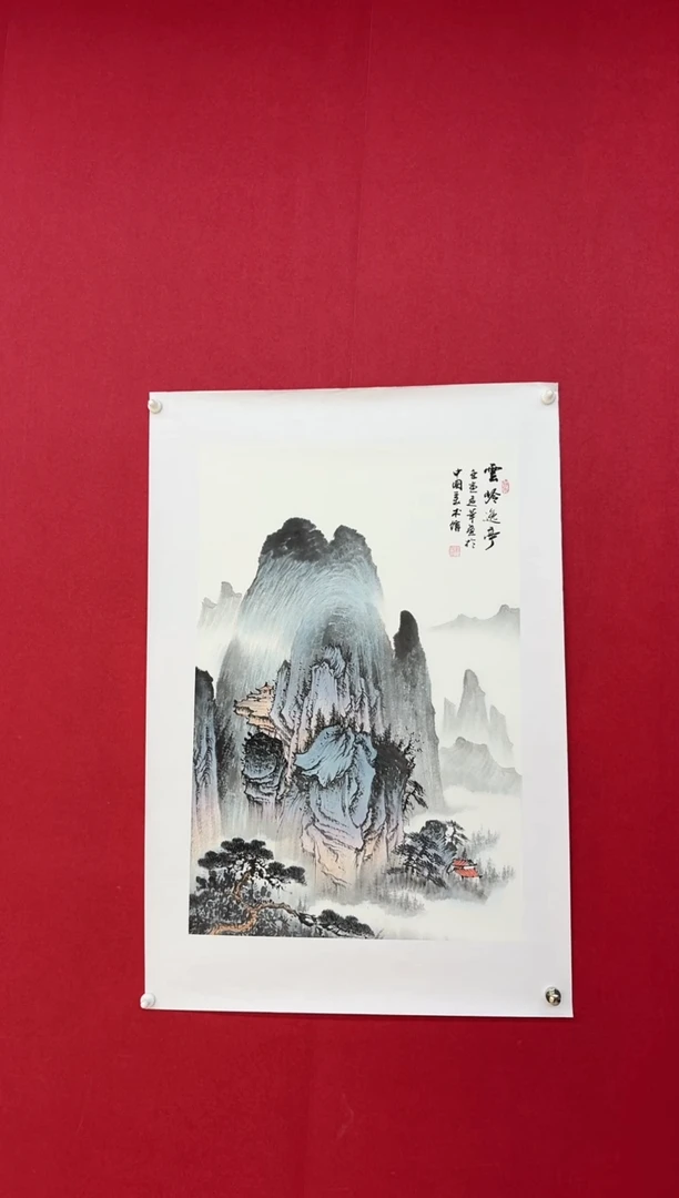 国画经典国画宣纸手绘2.7平尺