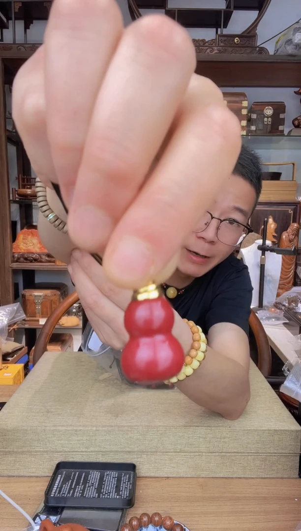 乌木类书架514紫金葫芦挂件