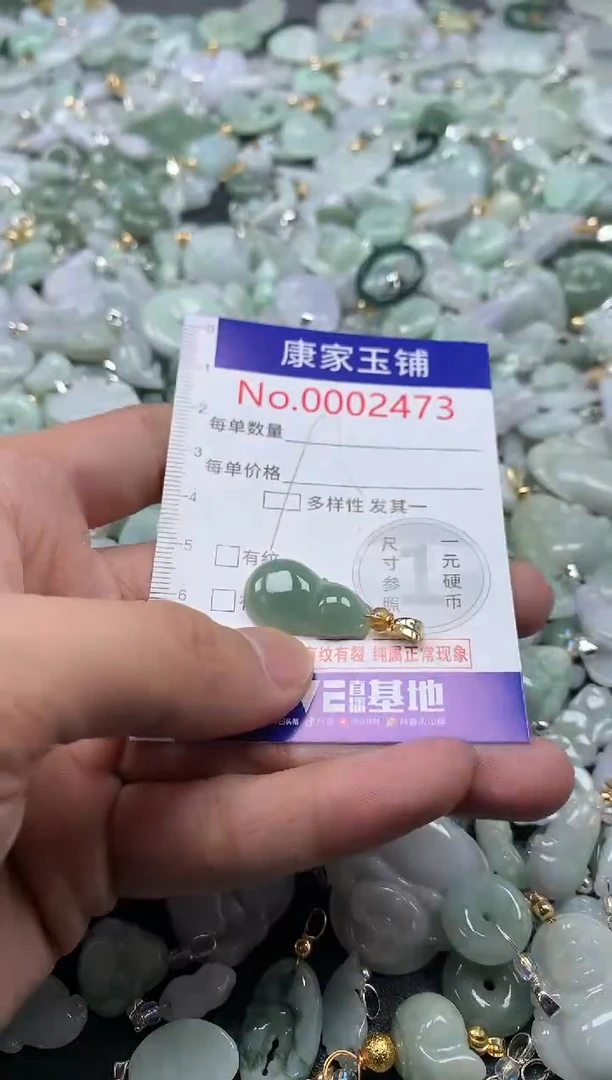 颈饰未镶嵌翡翠2473