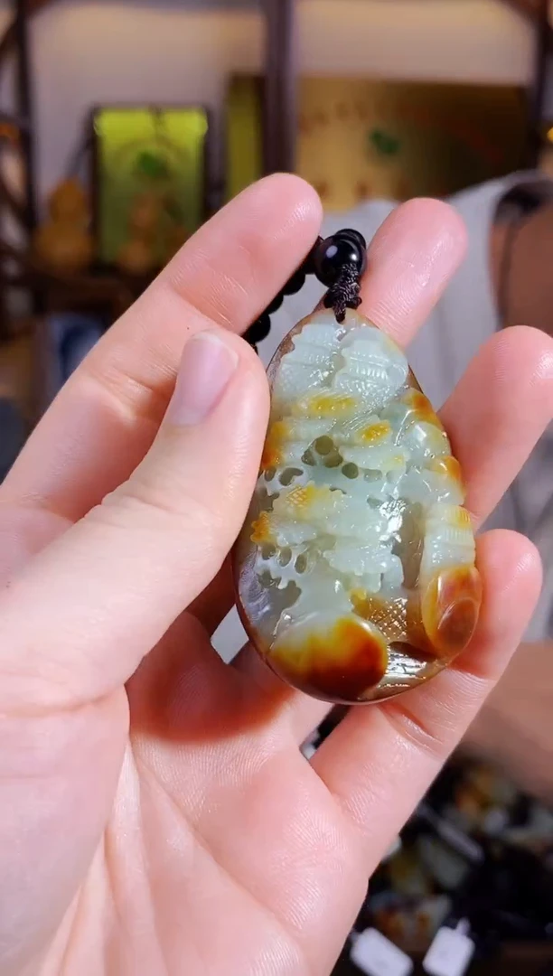 【闪购商品】和田玉颈饰未镶嵌1