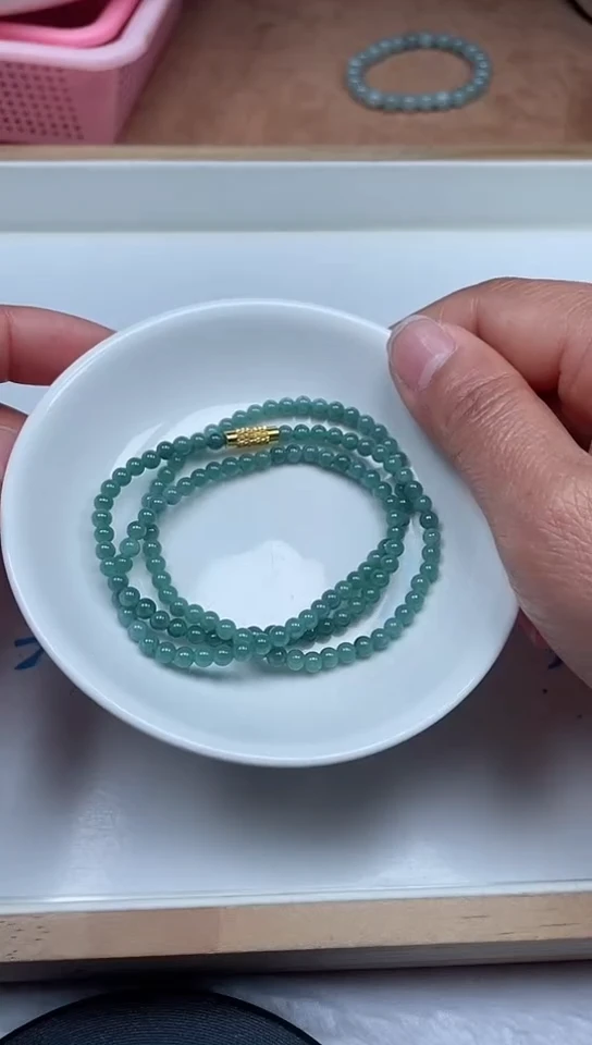 【闪购商品】翡翠手链未镶嵌卡4