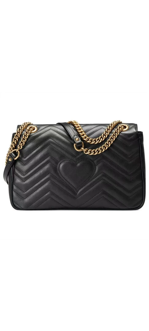 手工时尚女包萌萌百搭 10649 GM 爱心 小号 黑色