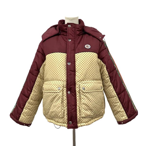 妃鱼/古驰/锦纶/棉服/95新/z六七