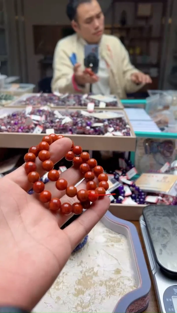 未镶嵌手链水晶南红007 卡10+ 多样性发一