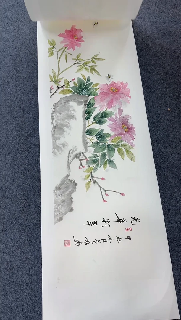 国画墨古牡丹同类型随机