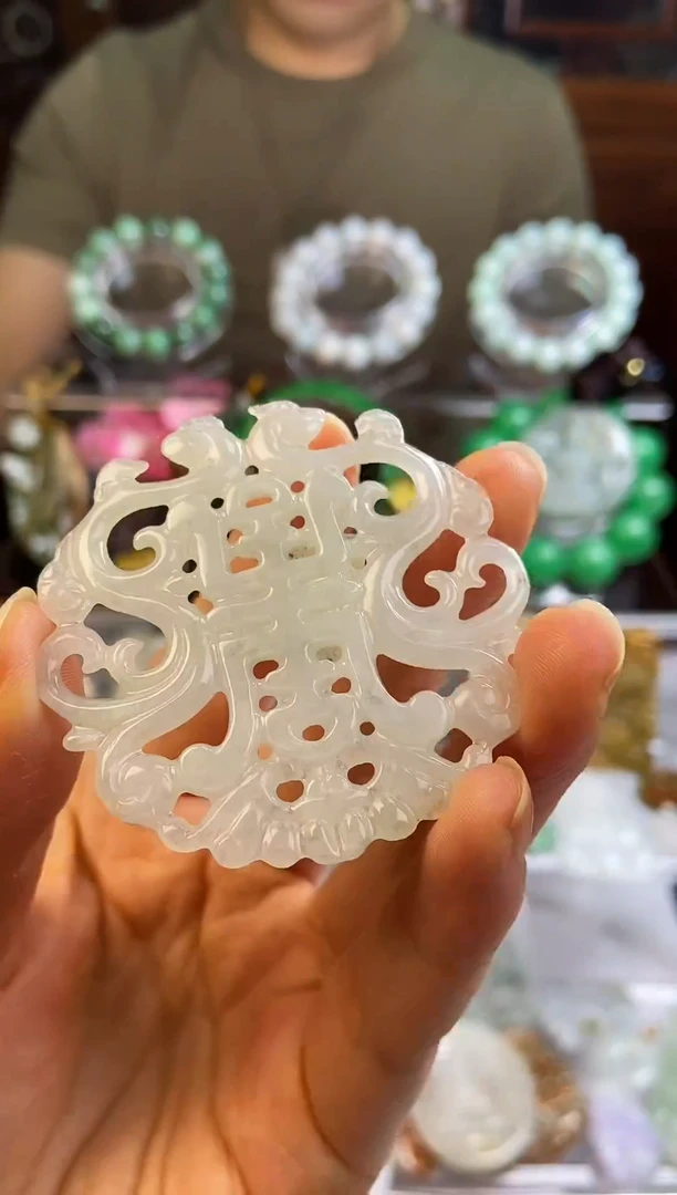 未镶嵌挂件翡翠翡翠