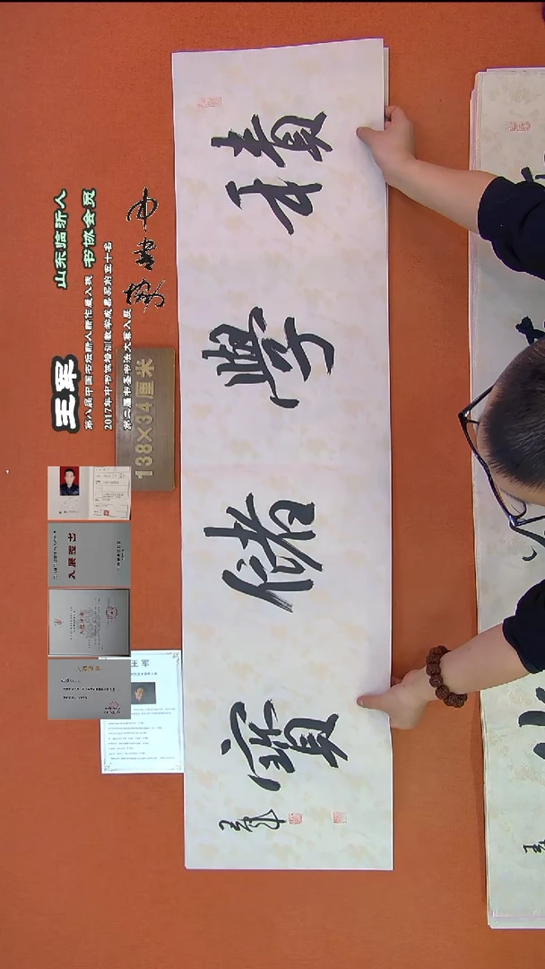 【闪购商品】书法100王军书法作品