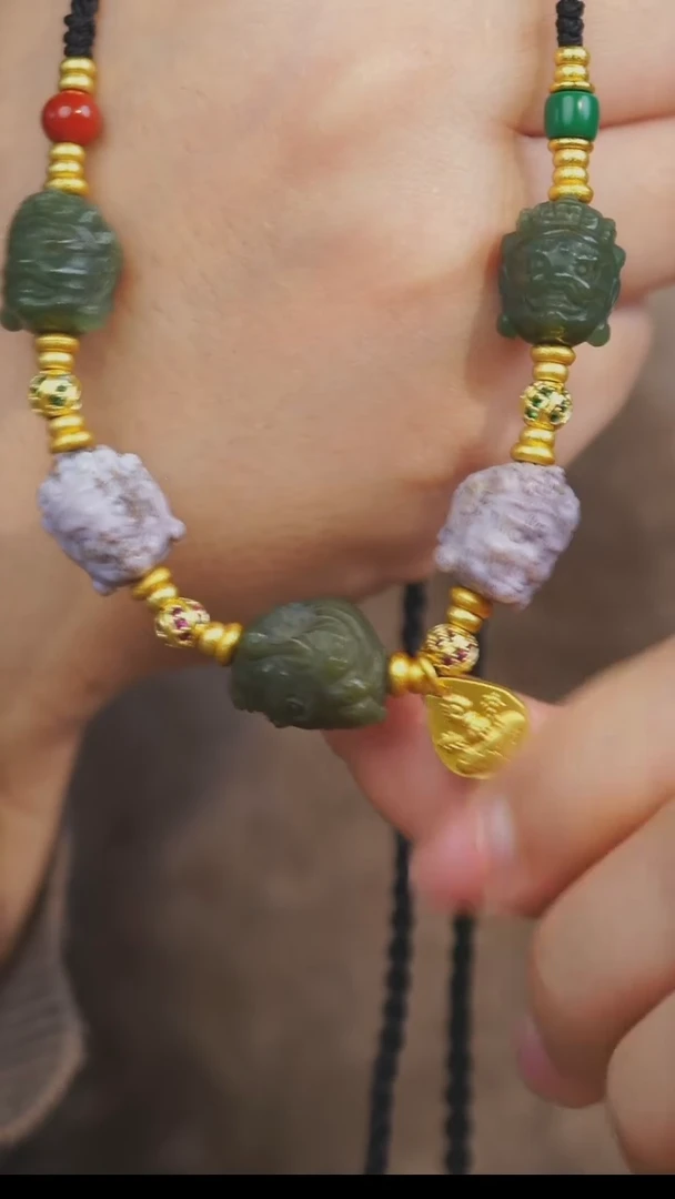 【闪购商品】玛瑙/玉髓项链未镶嵌多样性发一