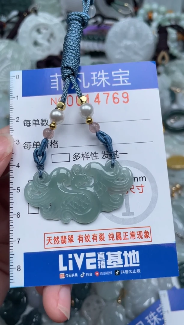 颈饰未镶嵌翡翠14769