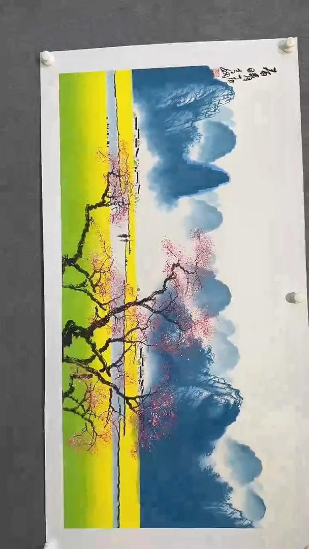 国画李纲-8平尺-国画作品