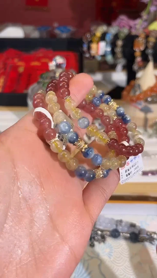 【闪购商品】水晶手链未镶嵌Q271多样性发货一件