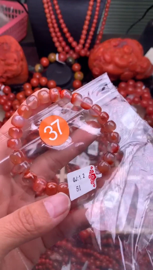 【闪购商品】南红玛瑙珠宝奇石未镶嵌37-8