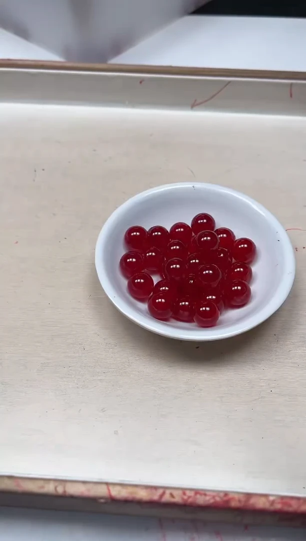 玛瑙/玉髓散珠未镶嵌B559 鸽血红12mm5颗15元