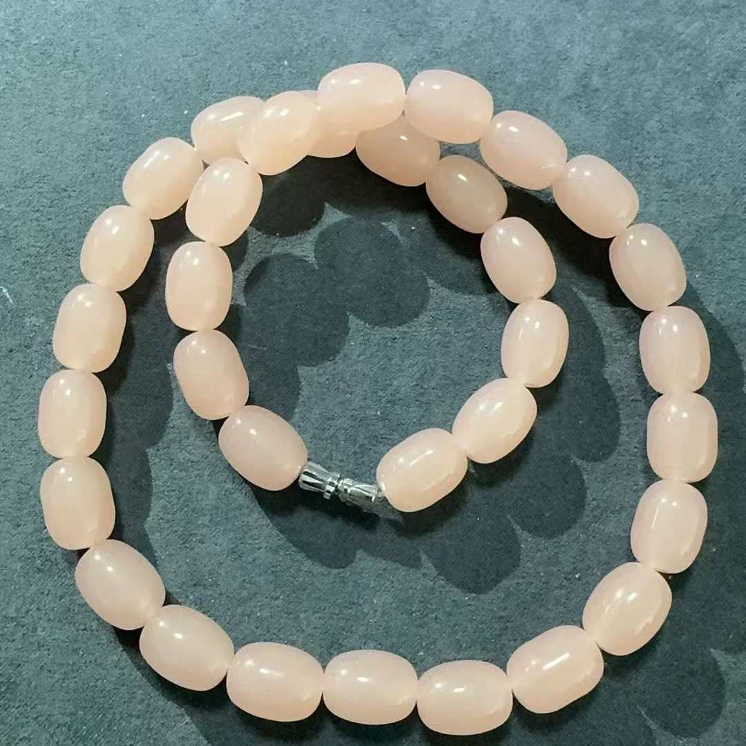 福玺甄选粉珠项链6176