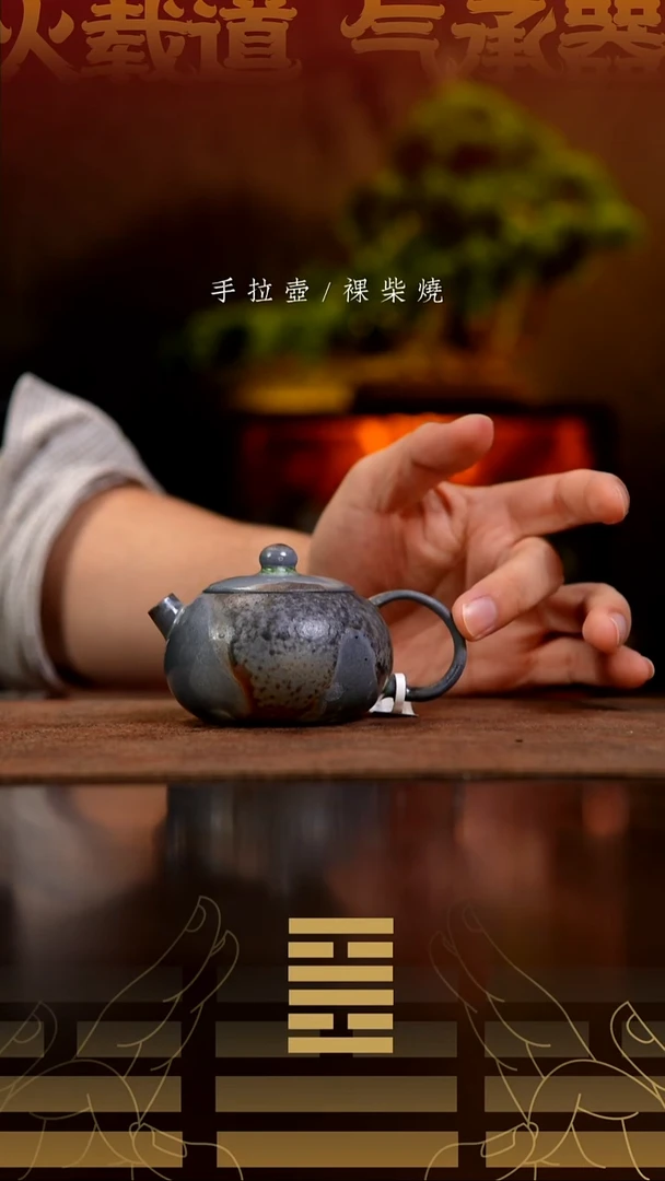 夸烧柴烧河豚西施壶36