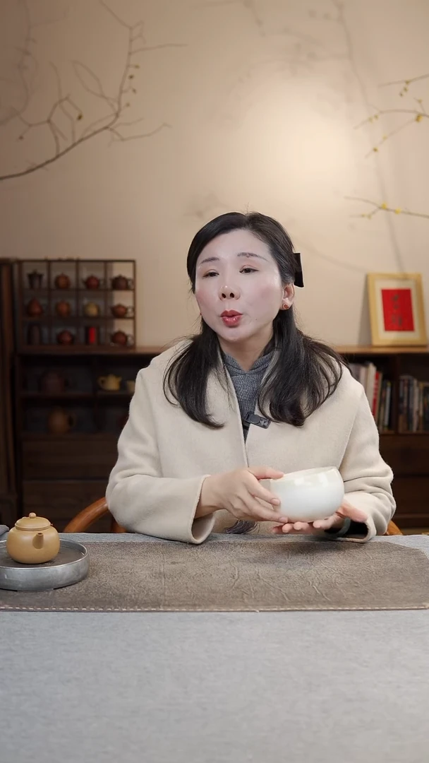 【闪购商品】紫砂茶宠白色茶洗