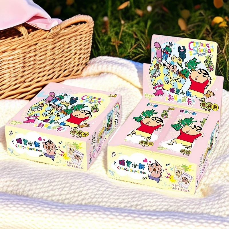 【平拆】卡游·蜡笔小新派对包第三弹官方正版授权收藏卡牌