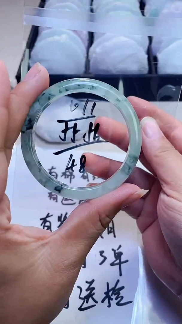 缅风美人翠手镯011