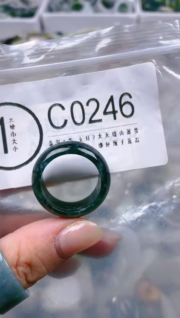 【闪购商品】翡翠颈饰未镶嵌21/C/翡翠A货一图一物