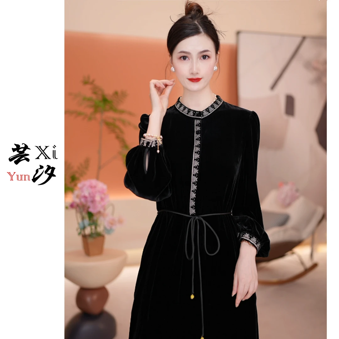 【芸汐专属】 172裙王系列2025款气质时尚百搭显瘦轻奢法式连衣裙