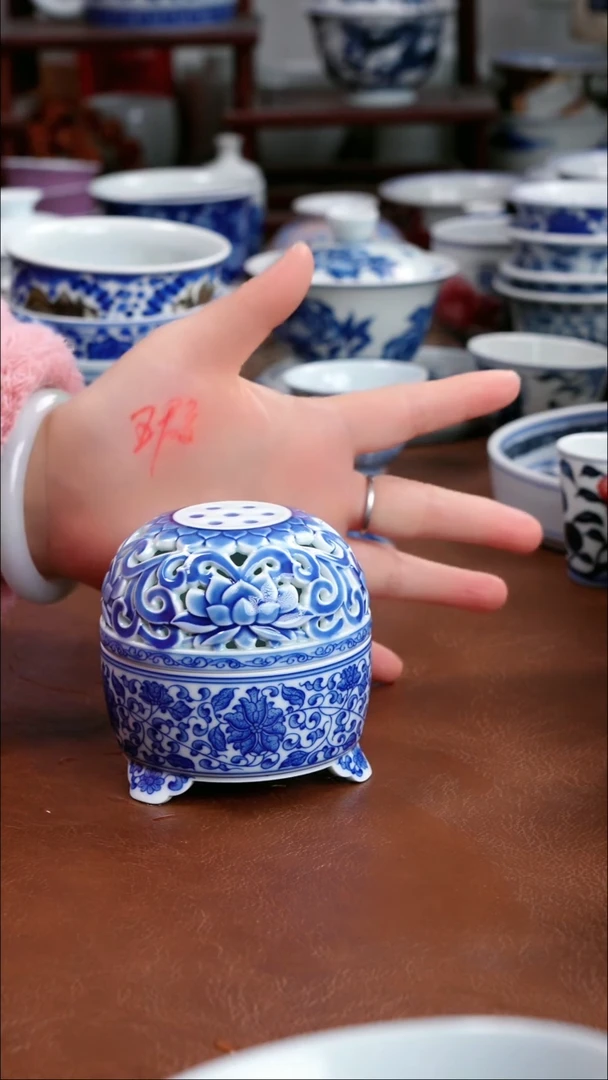 W****Y墨奈手绘陶瓷茶器左右