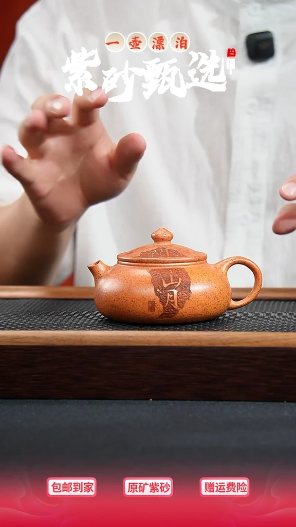 茶壶紫砂 一壶漂泊紫砂壶