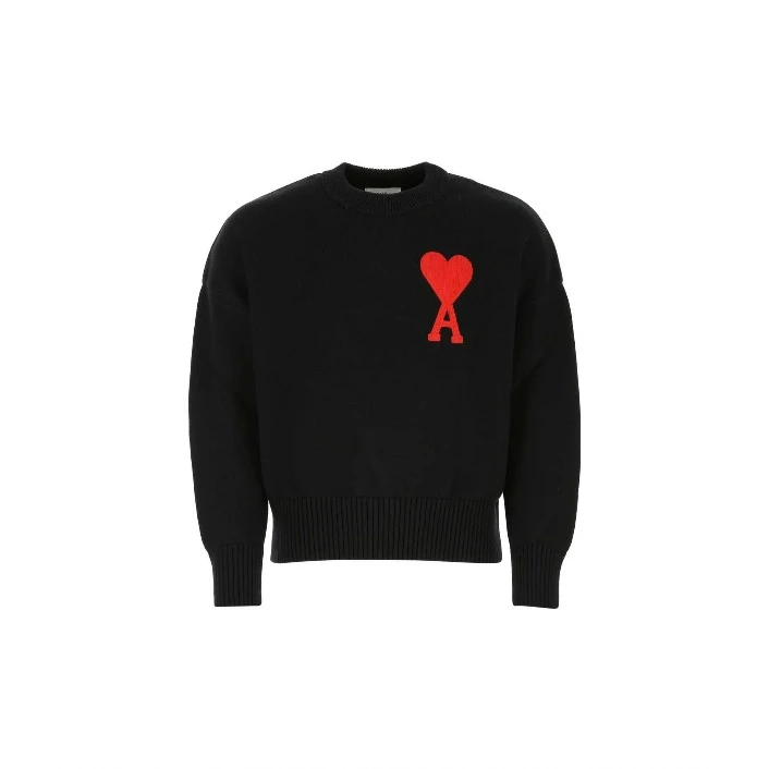 未使用 AMI DE COEUR 【lu】FW21 大爱心红标毛衣TP020781