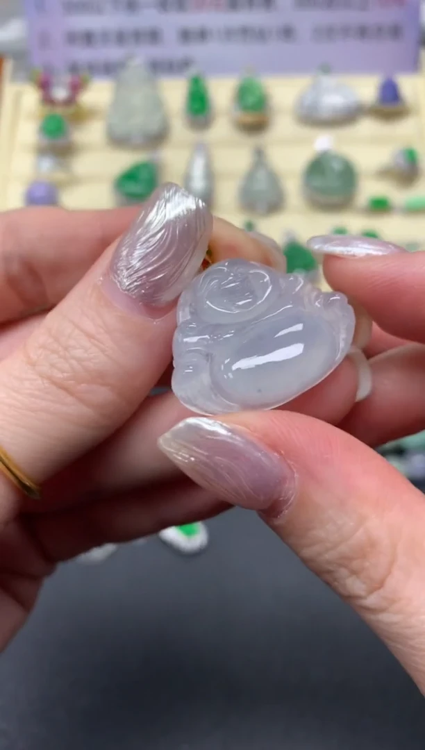【闪购商品】翡翠吊坠(不含链)18K金镶嵌吊坠|300+30