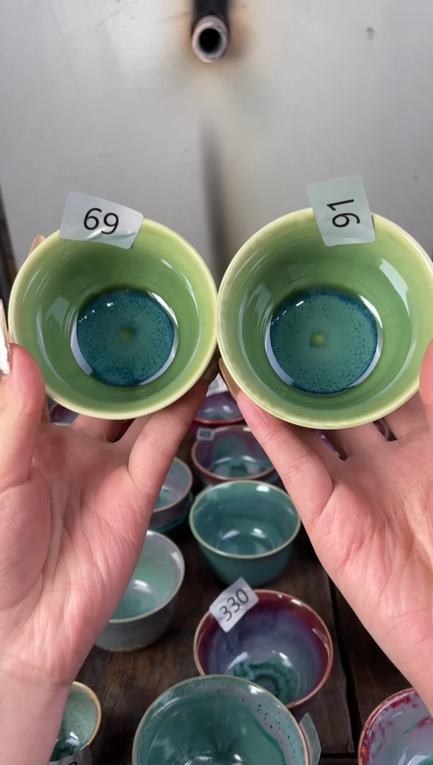【闪购商品】摆件钧瓷手工茶器窑变