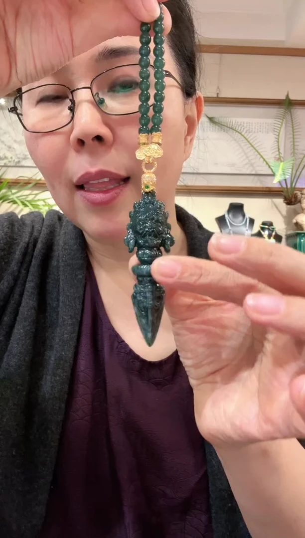 【闪购商品】翡翠颈饰未镶嵌国风