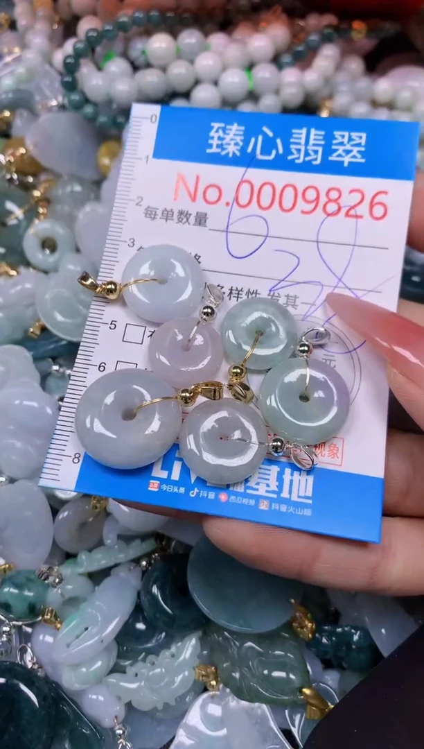 【闪购商品】翡翠颈饰未镶嵌含绳0009826