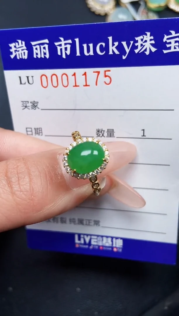 【闪购商品】翡翠颈饰银S925镶嵌1175