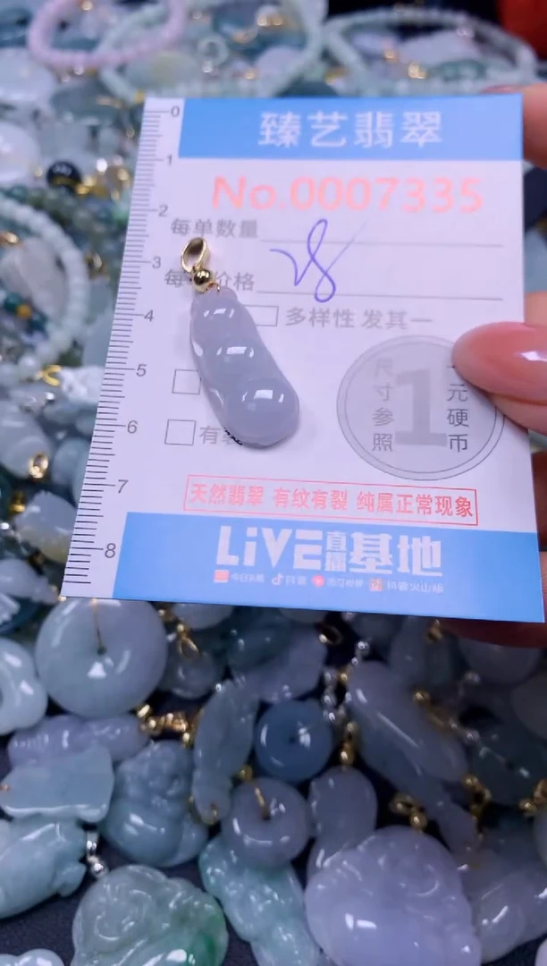 颈饰未镶嵌翡翠7335